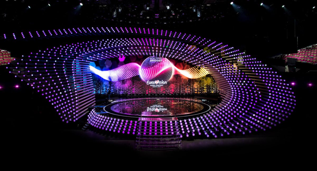 Eurovision 2015 stage. EUROVISION/EBU © Roman Zach-Kiesling (ORF)