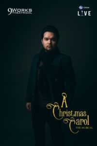 Josh Ramirez as John William Scrooge in Alan Menken and Lynn Ahrens' "A Christmas Carol The Musical" from 9 Works Theatrical and Globe LIVE!