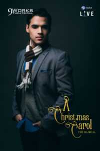 Nel Gomez as Fred in Alan Menken and Lynn Ahrens' "A Christmas Carol The Musical" from 9 Works Theatrical and Globe LIVE!