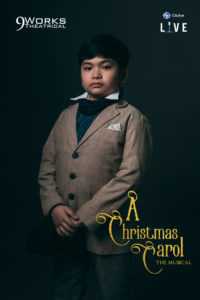 Mari Yapjoco as Fred's son in Alan Menken and Lynn Ahrens' "A Christmas Carol The Musical" from 9 Works Theatrical and Globe LIVE!