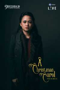 Mariella Laurel as Mrs. Scrooge in Alan Menken and Lynn Ahrens' "A Christmas Carol The Musical" from 9 Works Theatrical and Globe LIVE!