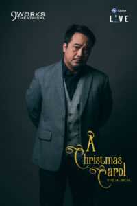 Raul Montesa as Bob Cratchit in Alan Menken and Lynn Ahrens' "A Christmas Carol The Musical" from 9 Works Theatrical and Globe LIVE!