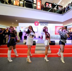 Powerhouse vocal girl group 4th Impact performs at Taiwan Excellence Experience Zone